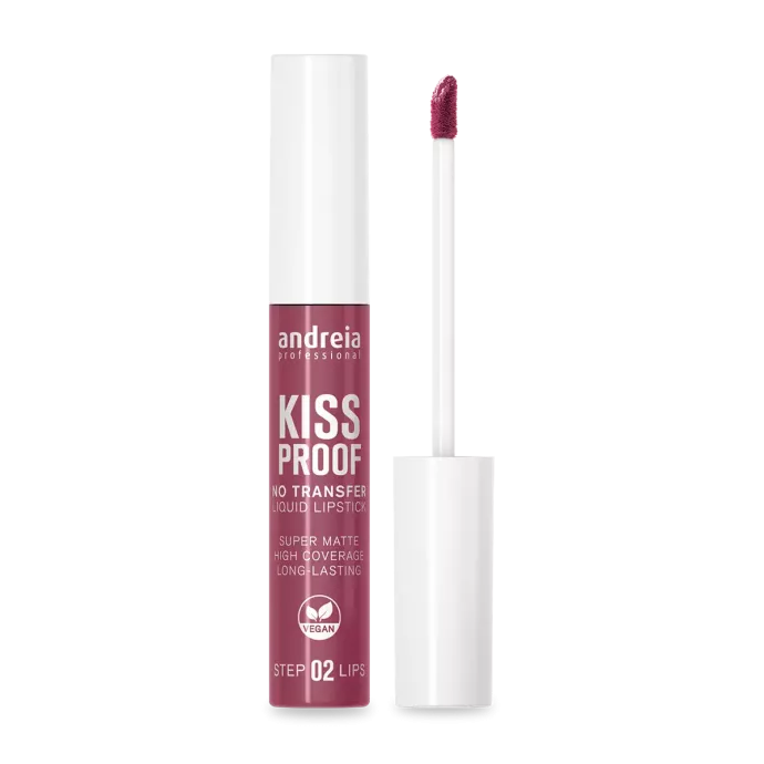 Rouge à lèvres ultra longue tenue - Andreia - Kiss proof 04 - 8ml