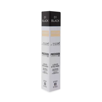 Eyeliner liquide noir intense - Andreia - Precision line 01 Noir - 3.5ml