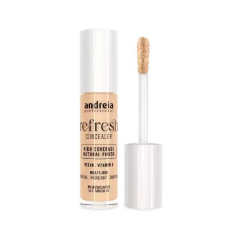 Anti-cerne haute couvrance - Andreia - Refresh Concealer - 02 beige - 5ml