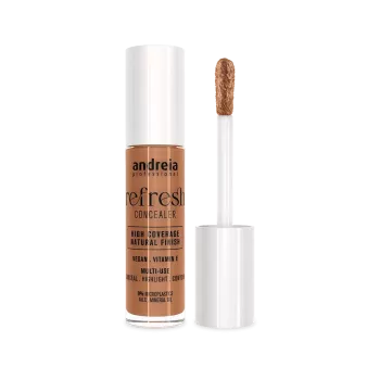 Anti-cerne haute couvrance - Andreia - Refresh Concealer - 08 Chocolat  - 5ml