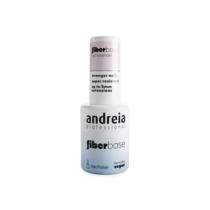 Fiber base sans hema vegan - Andreia - Soft lavender - 10.5ml