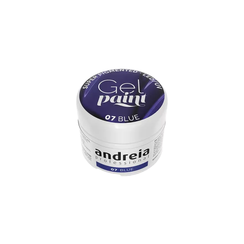 Gel paint ultra pigmenté - Andreia - 07 Bleu - 4ml