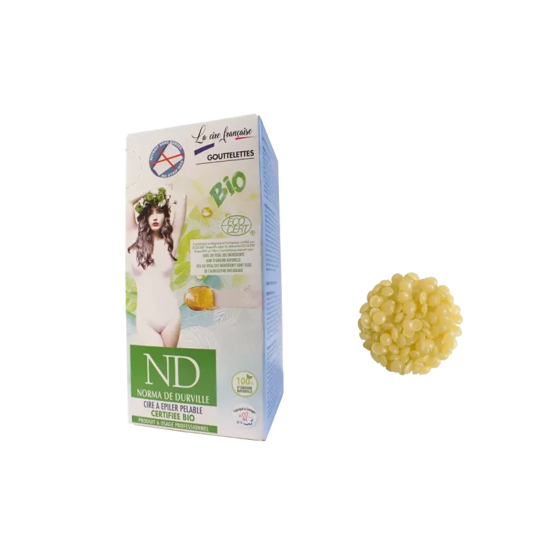 Cire recyclable pastilles en boite - Bio - Norma de Durville - 800gr