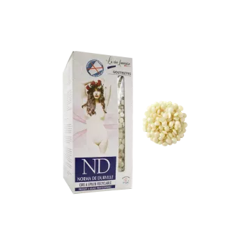 Cire recyclable pastilles en boite - Blanche - Norma de Durville - 800gr