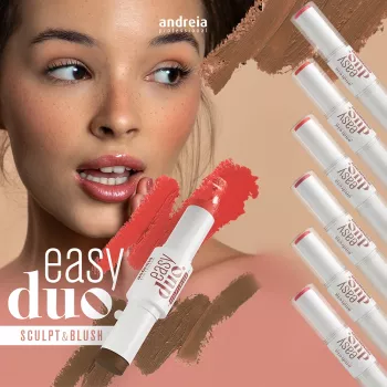 Blush &amp; contouring - Easy Duo - Sculpt &amp; Blush - 10g - Andreia