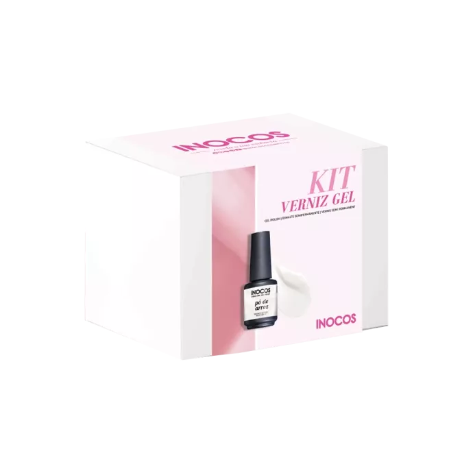 Kit vernis semi permanent avec lampe - Inocos