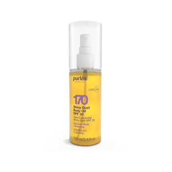 Huile solaire paillettée SPF30 - Purlés - 170 - 100ml