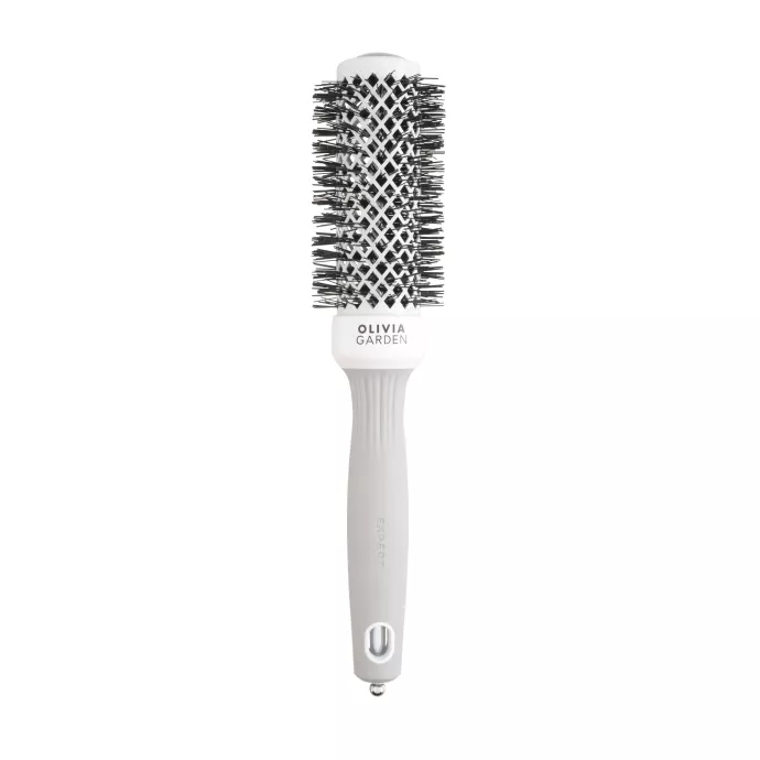 Brosse brushing 35mm diamètre - Olivia Garden - Blowout shine expert grise
