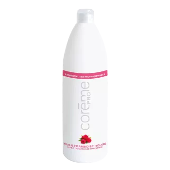Huile de modelage - Coreme - Framboise - 1000ml