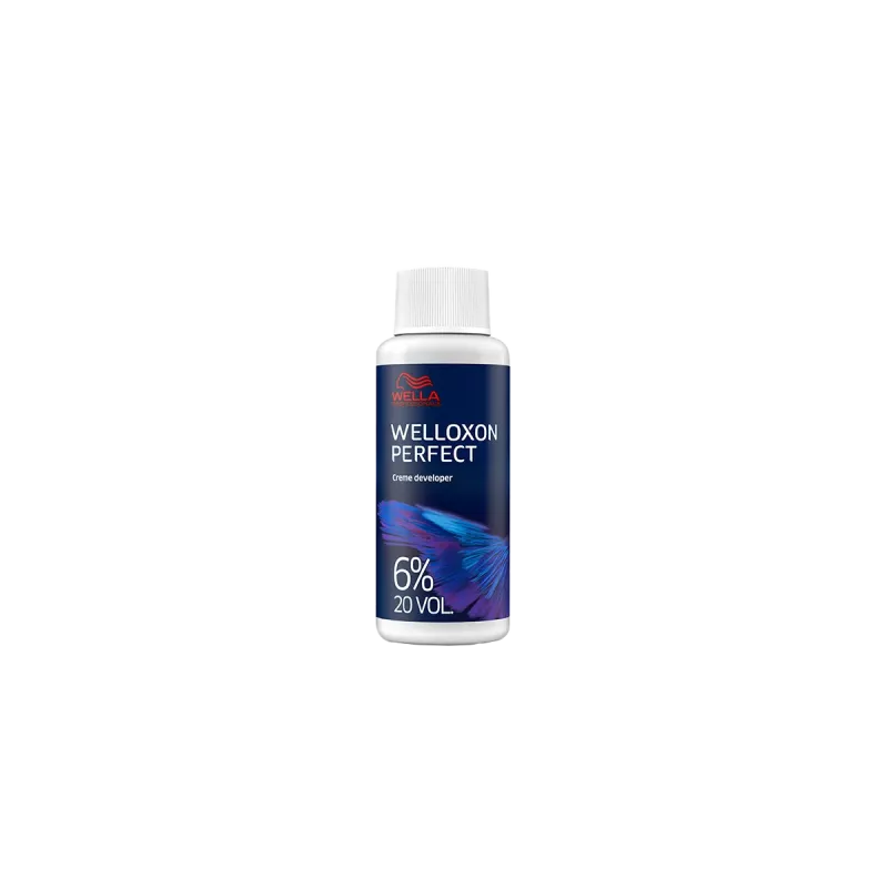 Oxydant 20 volumes 6% pour coloration - Wella - Welloxon perfect - 60ml Oxydant 20 volumes 6% pour coloration - Wella - Welloxon perfect - 60ml