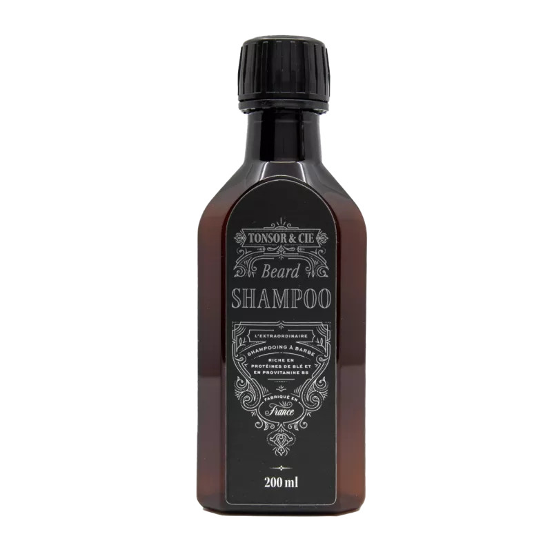 Shampoing barbe protéines de blé et provitamine B5 - Tonsor &amp; Cie - 200ml
