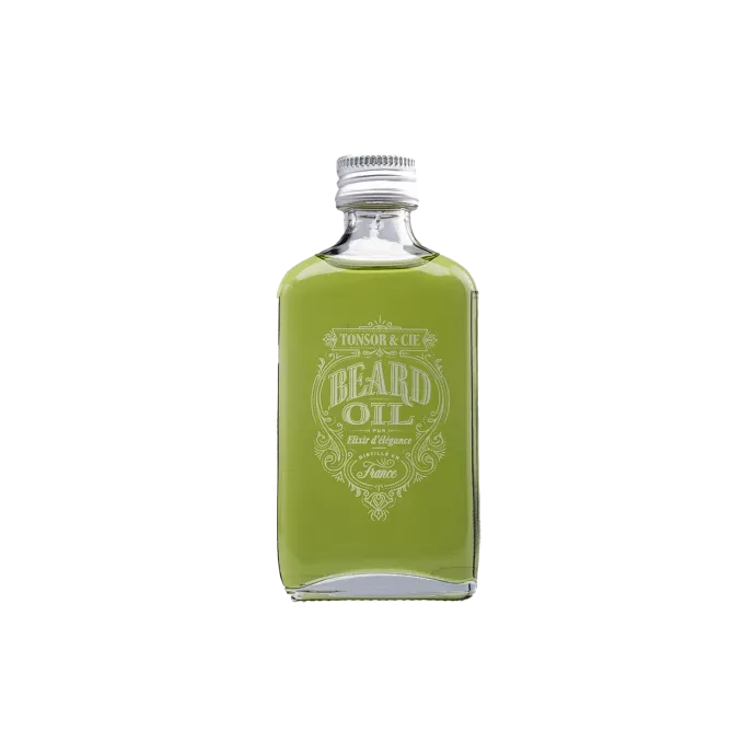 Huile sèche pour barbe anti-UV - Tonsor &amp; Cie - Beard oil Marine - 50ml