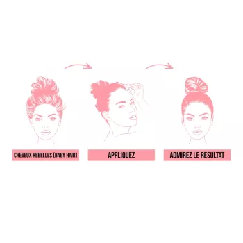 Mascara coiffant lissant baby hair - Cheveux &amp; Sourcils - We Are Hair - 10ml