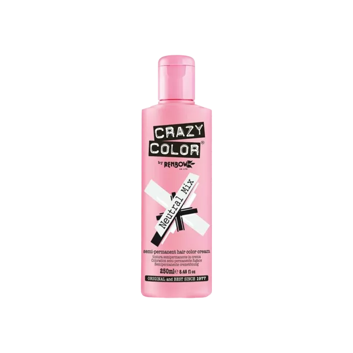 Coloration semi-permanente Crazy Color - Neutral Mix - 250ml