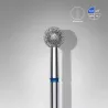 Fraise diamanté boule bleu, Ø tête 5mm - Staleks pro