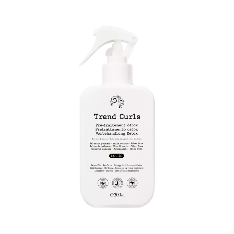 Pré-traitement détox - Tous types de boucle 1A - 4C - Trend Curls - 300ml