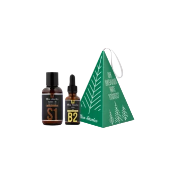 Coffret sapin duo Fêtes - Shampoing + Serum - Men stories