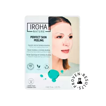 Masque tissu visage peeling  - Iroha - Perfect skin peeling