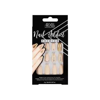 Faux-ongles Prêts à poser - Ardell Nail Addict - Nude Jeweled