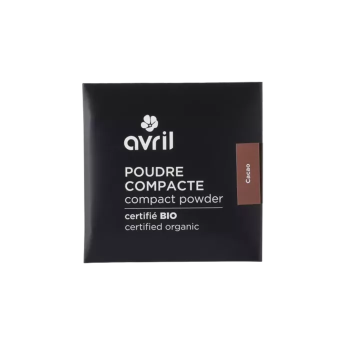 Recharge poudre compacte certifiée bio - Avril - Cacao - 11gr