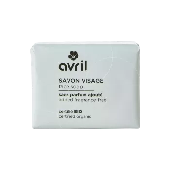 Savon visage solide certifié Bio - Avril - 100gr