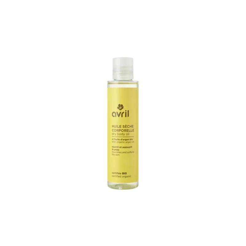 Huile sèche corporelle Certifié Bio - Avril - 150ml