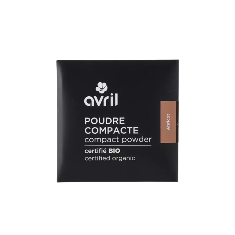 Poudre compacte certifiée bio - Avril - Abricot - 11gr