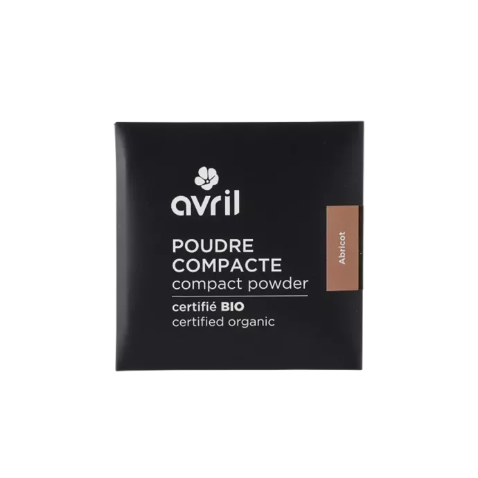 Poudre compacte certifiée bio - Avril - Abricot - 11gr