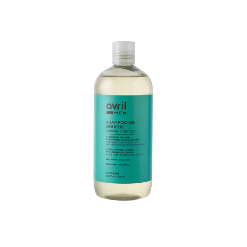 Shampoing douche homme certifié bio - Avril - 250ml