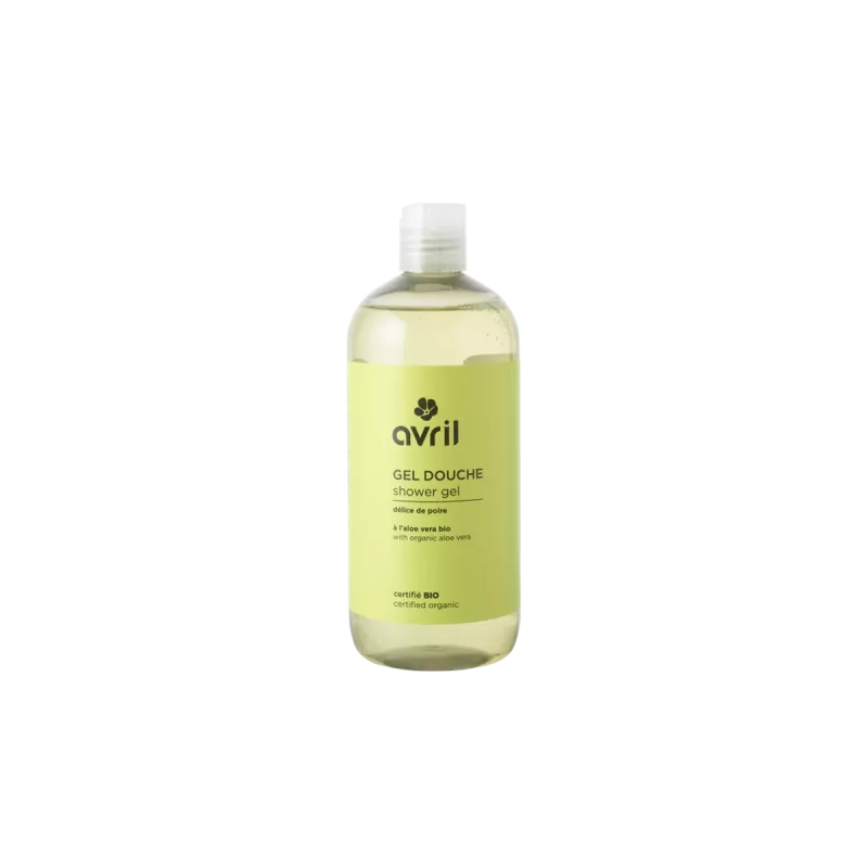 Gel douche bio Délice de Poire - Certifie bio - Avril - 500 ml