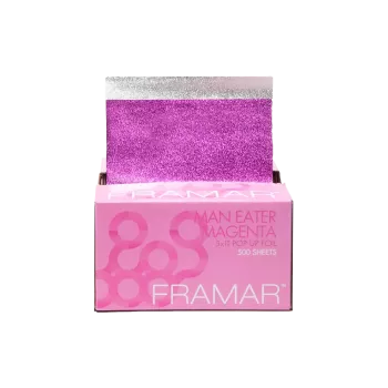 Papier alu pop up foil 5x11 - Framar - Man eater magenta - 500feuilles