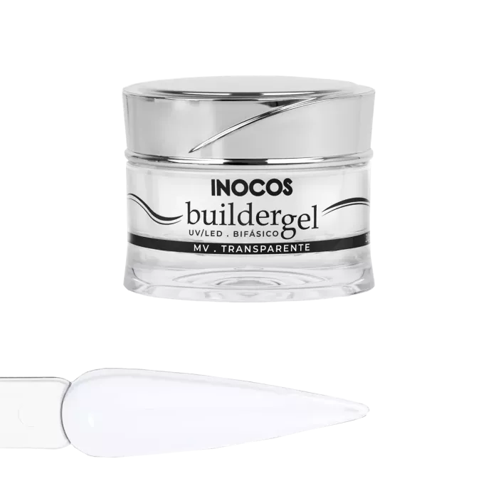 Gel de construction viscosité medium - Inocos - Builder gel - Transparent - 30gr