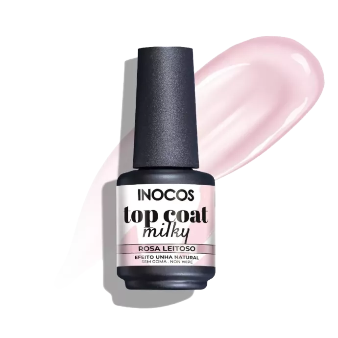 Top coat milky - Inocos - Rose laiteux - 15ml