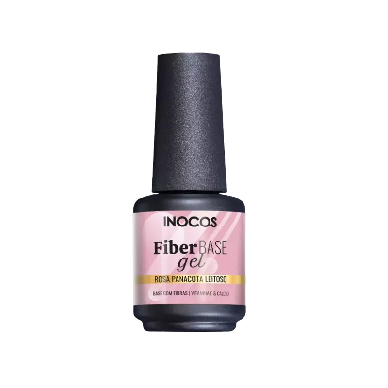 Base fibre - Inocos - Fiber base - Rose panacota laiteux - 15ml