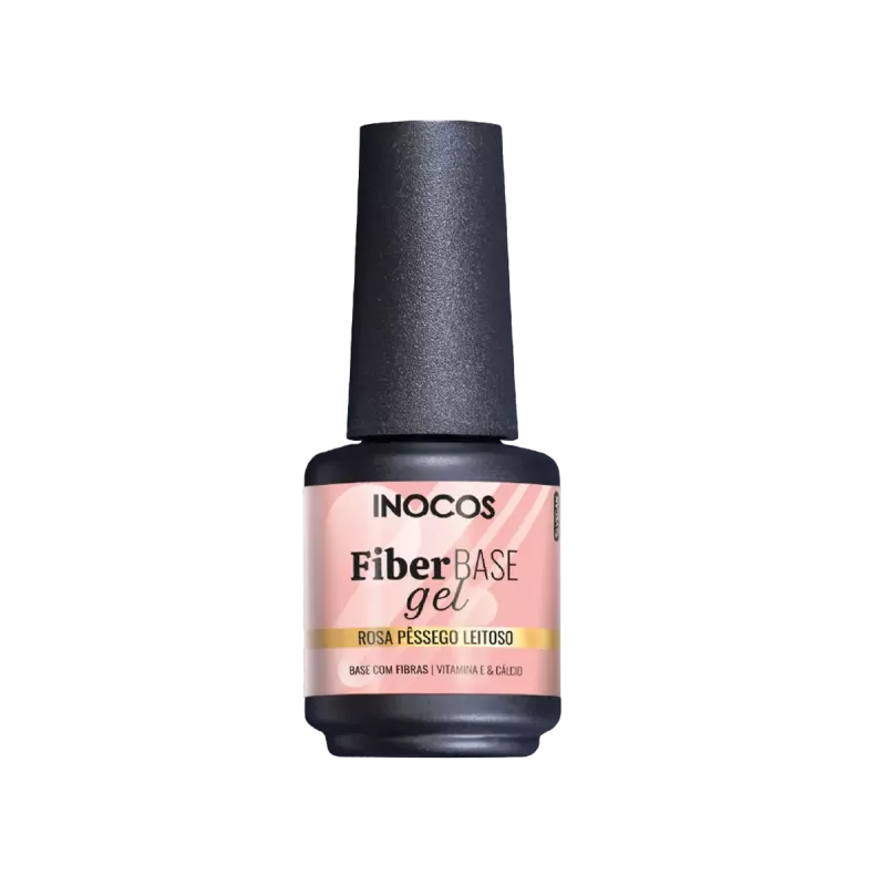 Base fibre - Inocos - Fiber base - Rose peche laiteux - 15ml