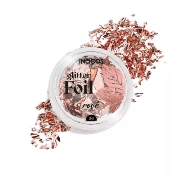 Foil pailletés rose - Inocos - 3gr