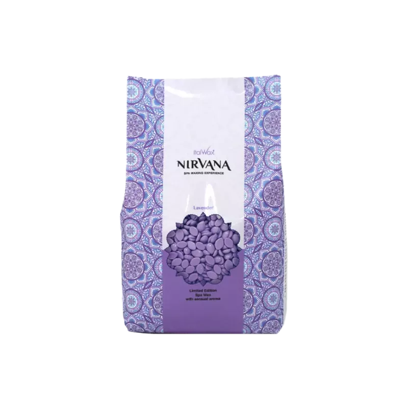 Sachet de cire pelable Lavande - Italwax - Nirvana Lavander - 1000gr