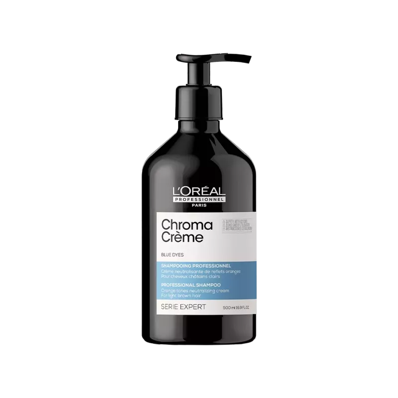 Shampoing neutralisant bleu - L'Oréal professionnel - Chroma crème - 500ml