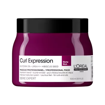 Masque nutritif cheveux crépus - L'Oréal professionnel - Curl Expression - 500ml