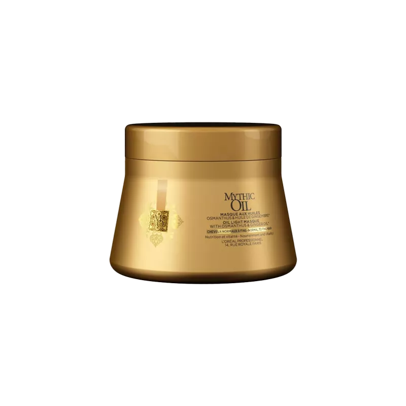 Masque aux huiles chev fins - L'Oréal professionnel - Mythic Oil - 200ml