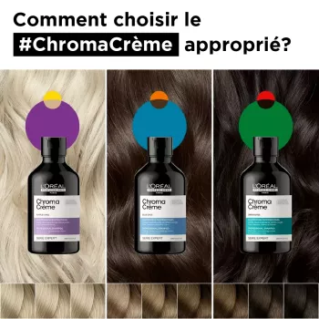 Shampoing neutralisant bleu - L'Oréal professionnel - Chroma crème - 300ml