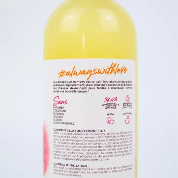 Spray hydratant cheveux abîmés - Les secrets de loly - Curl Remedy - 310ml