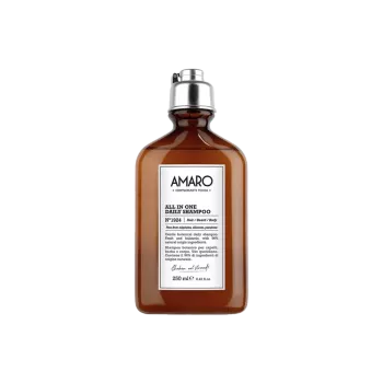 Shampoing corps barbe et cheveux - Amaro - All in one daily shampoo - 250ml