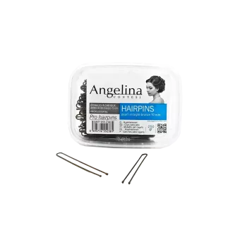 Epingles à chignon lisse bronze 70mm 250gr - Angelina