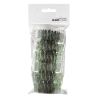 Bigoudis brosse vert diam 20mm x12 - Mezzo