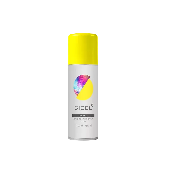 Spray colorés pour cheveux jaune - Sibel - 125ml