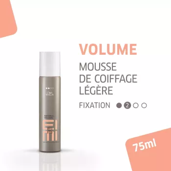 Mousse volume fixation moyenne - Wella - natural volume  - 75ml