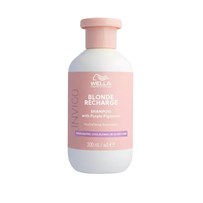 Shampoing violet raviveur de couleur  - Wella - Blonde Recharge - 300ml