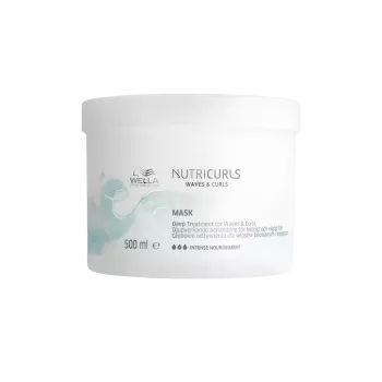 Masque profond cheveux ondulés bouclés - Wella - Nutricurls - 500ml