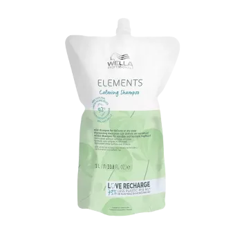 Shampoing doux cuir chevelu sensible - Wella - Elements Calming - 1000ml